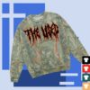 The Used Store Merch The Used Camo Crewneck