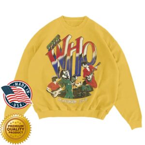 The Who Store Merch The Who Maximum Rnb Crewneck