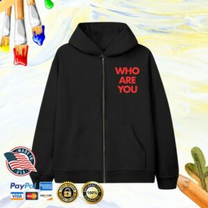 The Who Store Merch Who Are You Zip Up Hoodie