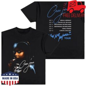 Thereal Coco Jones Store Merch Coco Jones Tour T-Shirt