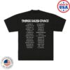 Three Days Grace Store Merch 2026 Album Stripe Tour T-Shirt