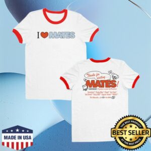 Vacations Band Store Merch Mates 2024 Event Ringer T-Shirt