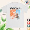 Vacations Band Store Merch No Place Like Home Photo T-Shirt (White)