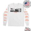 Vacations Band Store Merch No Place Like Home Sleeve Print Long Sleeve (White)