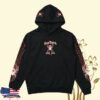 Von Dutch Store Merch Spider Crest Hoodie - Black & Red