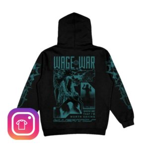 Wage War Store Merch Blueprints Hoodie