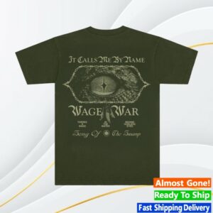 Wage War Store Merch Song Of The Swamp Tee (Green)