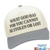 Wethebelievers Clothing Store Merch What God Has For You Cannot Be Stolen Or Lost 5 Panel Embroidered Hat