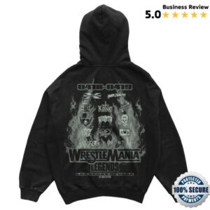 Xo Store Merch Wwe X Xo Legends Zip Hoodie