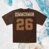 Bailey Zimmerman Store Merch Dnsr 26 Brown Jersey