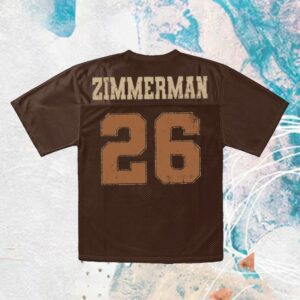 Bailey Zimmerman Store Merch Dnsr 26 Brown Jersey
