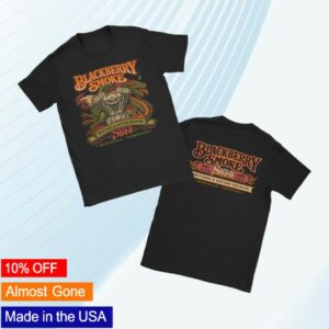 Blackberry Smoke Store Merch Shed 2026 Mens Shirt Black