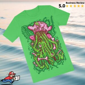 Candy Carnage Store Merch Kirbstomped - Infection Green Shirt