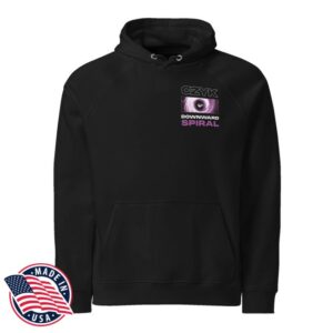 Czyk Store Merch Downward Spiral F-B Hoodie