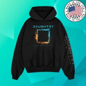 Daughtry Store Merch Shock To The System Album Art Hoodie
