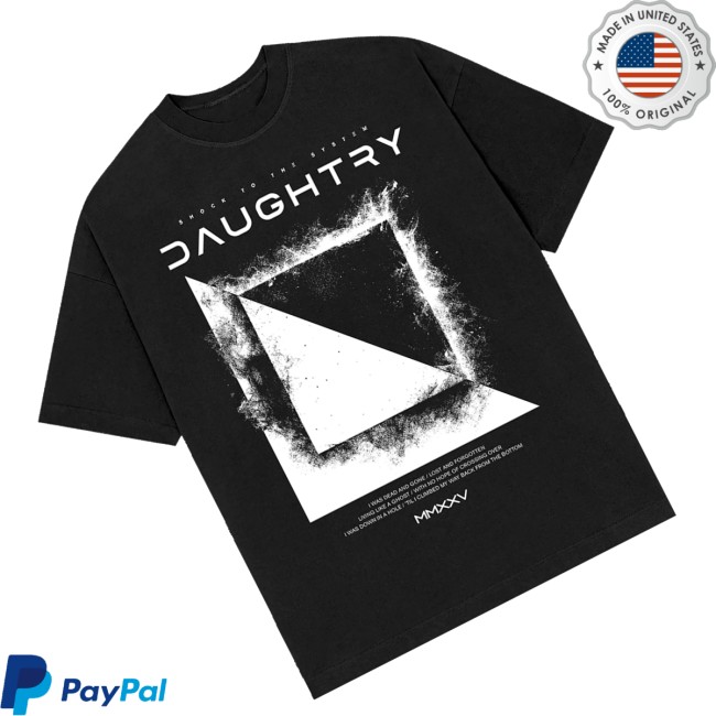 Daughtry Store Merch Tracklist Shirt