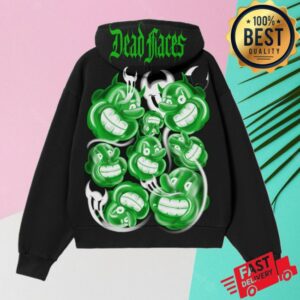Dead Faces Store Merch Dead Face$ Zip Up Hoodie