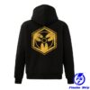 Dominator Festival Store Merch 21 Logo Yellow Black Hooded Sweater