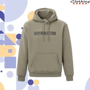 Dominator Festival Store Merch 27 Artwork Utility Green Hooded Sweater