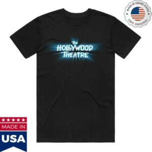 Film Forever Store Merch The Thing Inspired Hollywood Logo Shirt Black