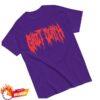 Force Majeure Store Merch Greet Death Metal Logo Purple Shirt