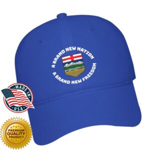 Free Alberta Merch Store Alberta Independence Baseball Blue Cap