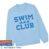 Freshprints Store Merch Swim Club Waves Graphic Pr Sweater