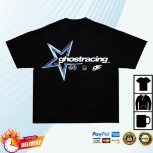Ghost Racing Store Merch Pista Hype Beast Shirt Black