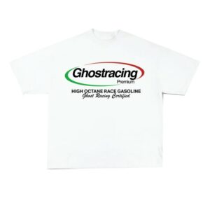 Ghost Racing Store Merch Pump Ghost Shirt White