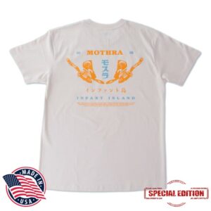 Godzilla Store Merch Souvenir Series Mothra Shirt