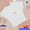 Gracie Abrams Store Merch Daughter From Hell Text White Baby Tee