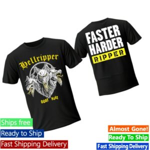 Hellripper Merch Shop Faster Harder Ripper' T-Shirt