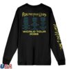 Iron Maiden Store Merch Fear Of The Dark 2026 Tour Longsleeve Tee