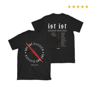 Ist Ist Store Merch Dagger 2026 Tour Shirt