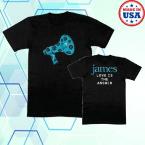 James Store Merch Megaphone Shirt Black