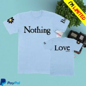 James Store Merch Nothing But Love Shirt Light Blue