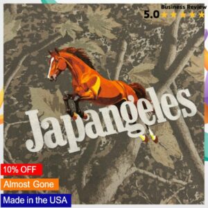 Japangeles Store Merch Year Of The Horse Crewneck In Camo