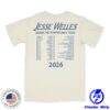 Jesse Welles Store Merch Under The Powerlines 2026 Tour Tee
