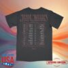 Jesse Welles Store Merch Under The Powerlines Flower 2026 Tour Tee