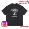 John Geiger Store Merch Who The Hell Is T-Shirt Black White