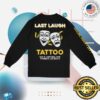 Last Laugh Tattoo Merch Store Logo Long Sleeve Black