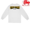 Last Laugh Tattoo Merch Store Monogram Long Sleeve White