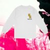 Last Laugh Tattoo Merch Store Monogram Long Sleeve White