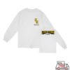 Last Laugh Tattoo Merch Store Monogram Long Sleeve White