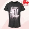 Lord Of The Lost Store Merch La Vie Est Hell Acid Washed Unisex Shirt