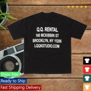 Lqqk Store Merch Qq Rentals Tee