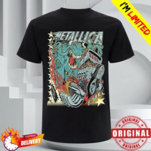 Metallica Store Merch Fuel Poster Black Tee