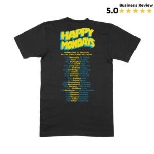 Mfl Store Merch 35 Years Pills 'N' Thrills Tour Shirt Black