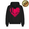 Neon Store Merch I Love Boosters Heart Hoodie