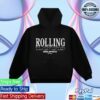 Rolling Loud Store Merch B&W Orlando Tour 26 Black Lineup Hoodie